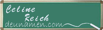 Celine Reich Visitenkarte